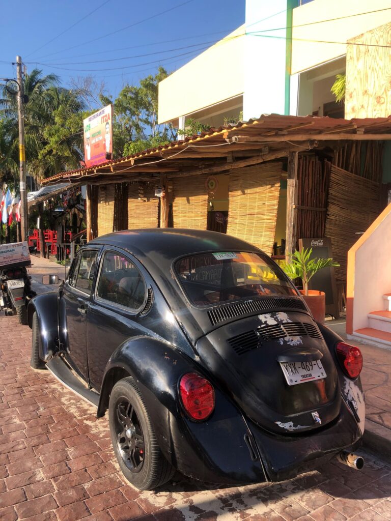 Older VW Bugs Beetles & Vocho's in Puerto Morelos
