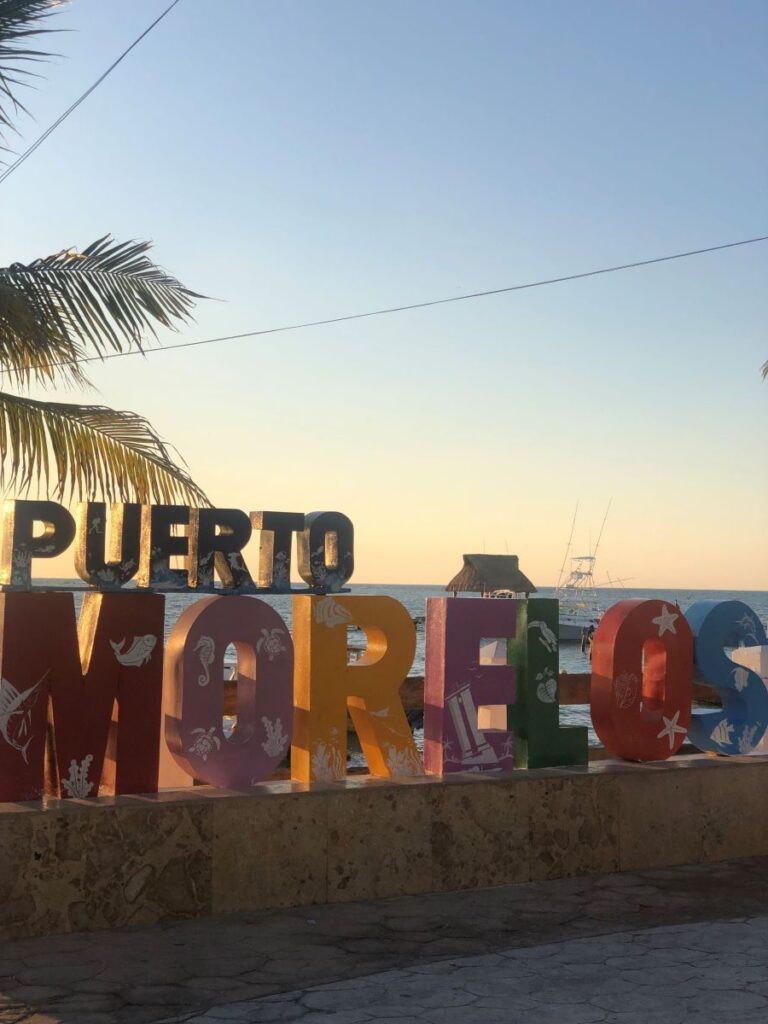 Puerto Morelos, the Seaside Town
