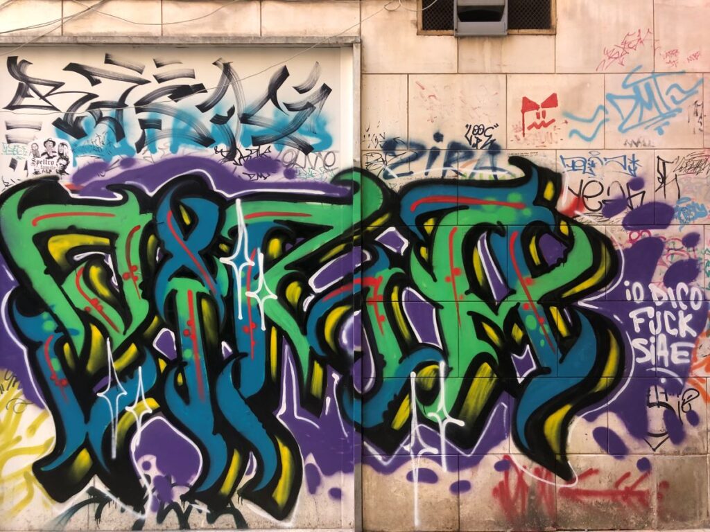 Beautiful Graffiti of Salerno
