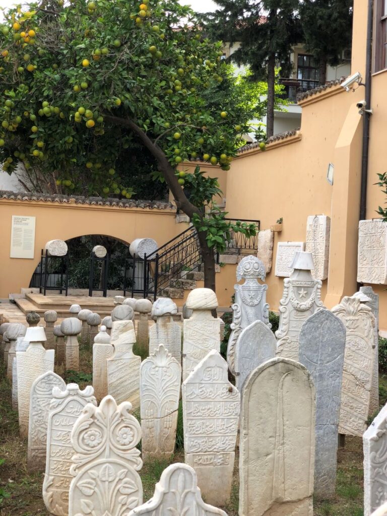 Tiny Ottoman Cemetery in Antalya
