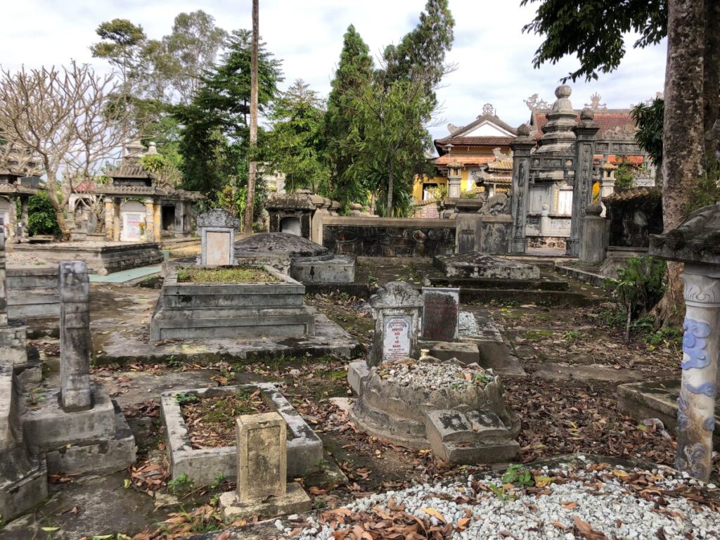 Visiting a Unique Cemetery in Hue City
