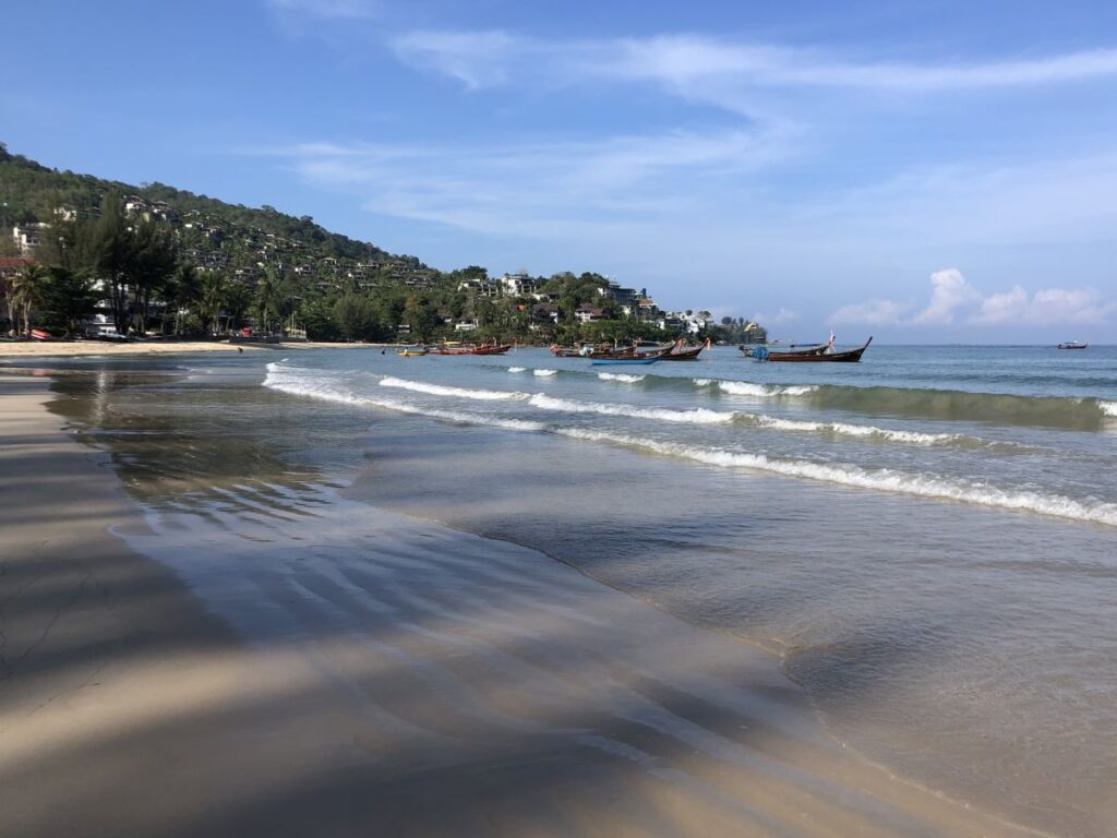 Beautiful Kamala Beach on the Island of Phuket
