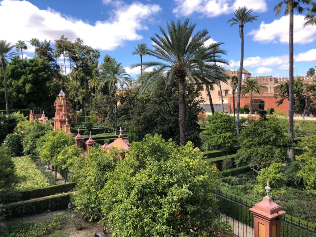 The Beautiful Gardens of Royal Alcazar of Seville
