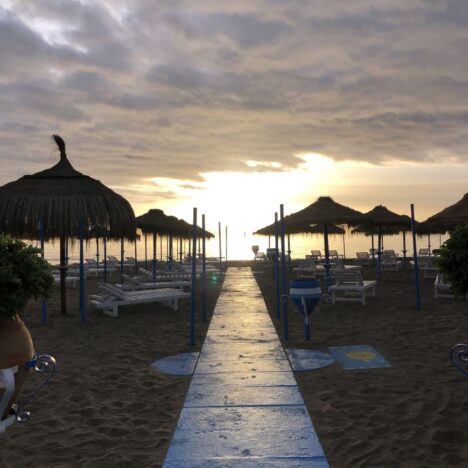 The Beautiful Promenade in Torremolinos