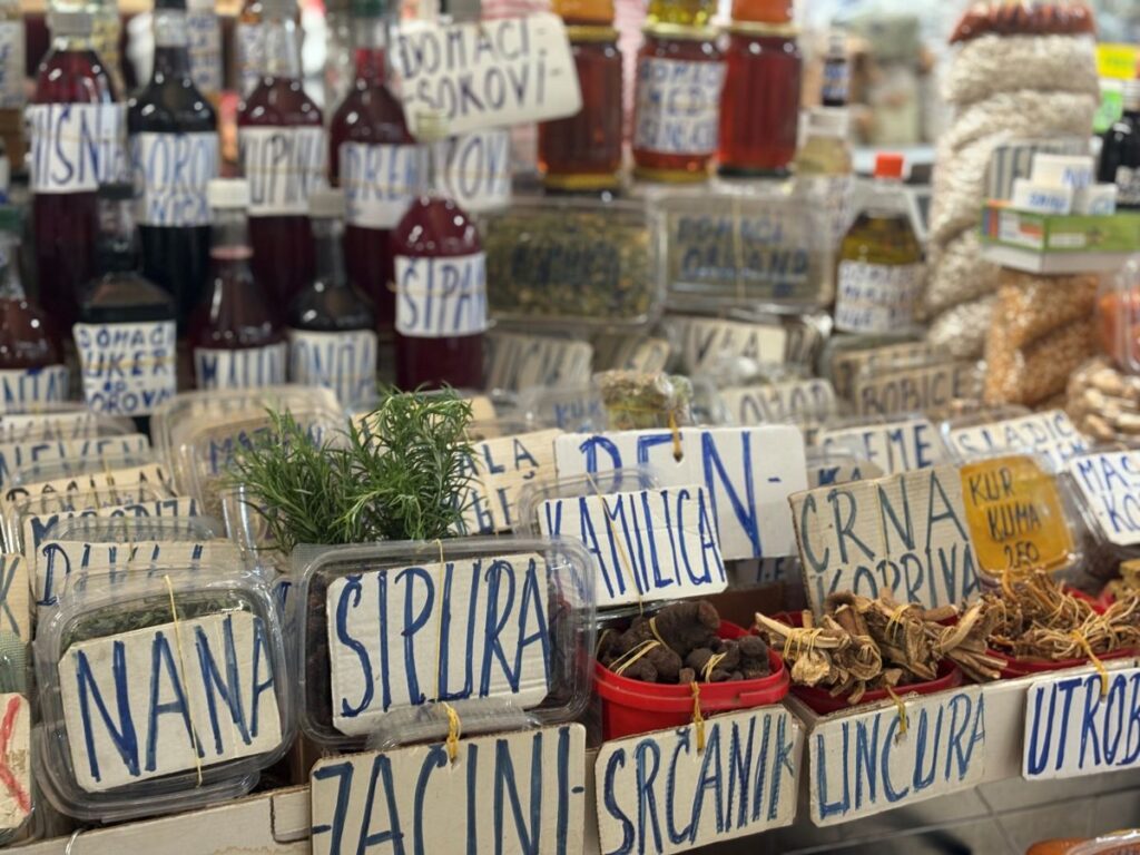 The Best Market in Podgorica Montenegro
