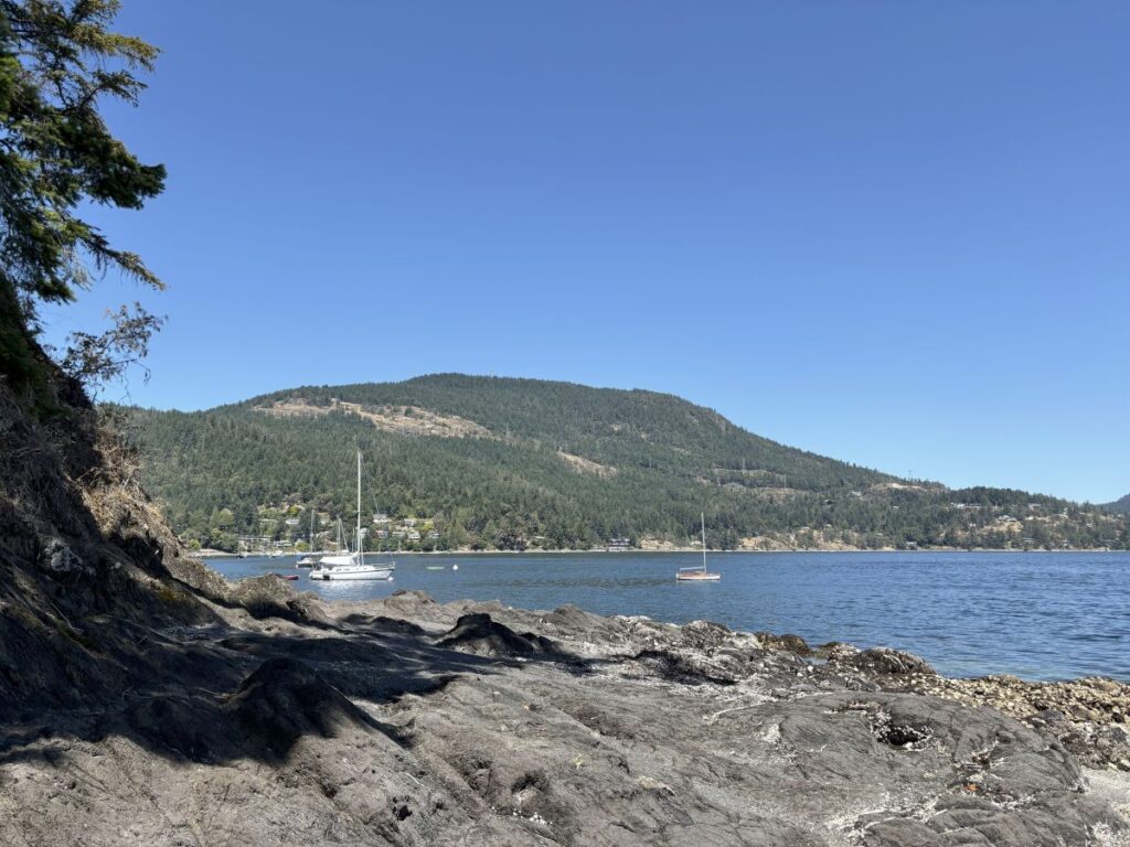 Beautiful Maple Bay Beach on Vancouver Island