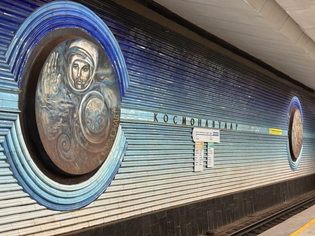 Time Travel Underground on the Metro in Tashkent
