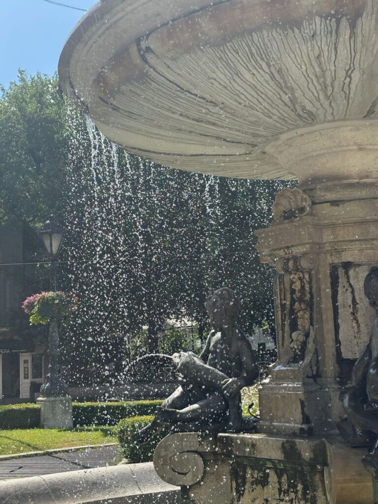 Ganymede's fountain