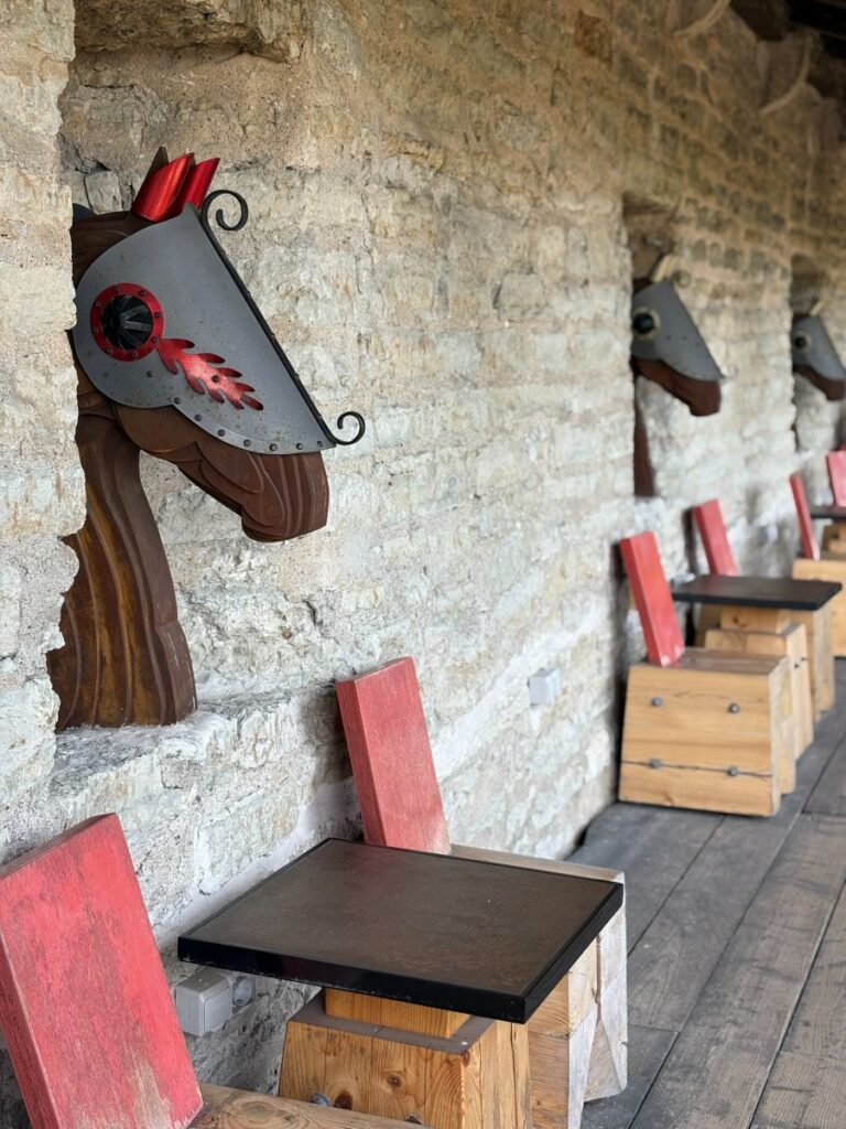 Outdoor seating
