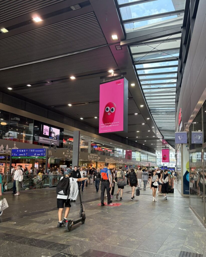 Vienna train station
