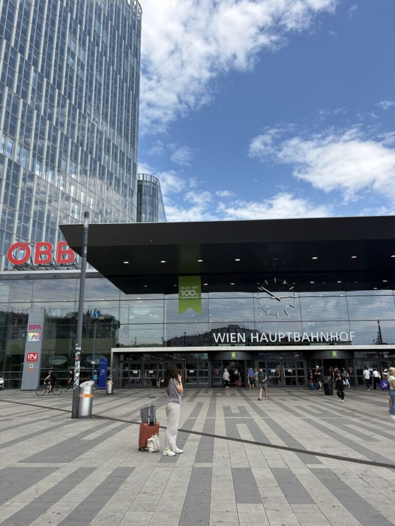 Vienna train station