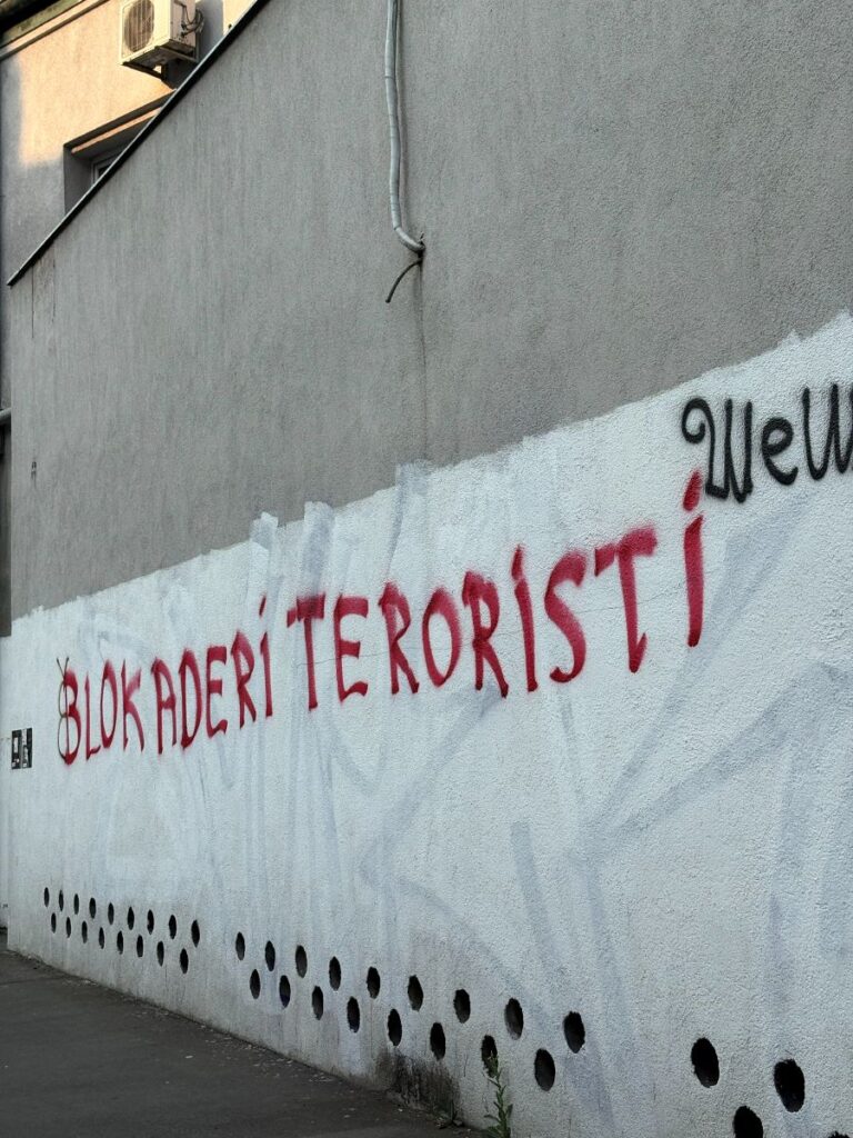 Belgrade graffiti