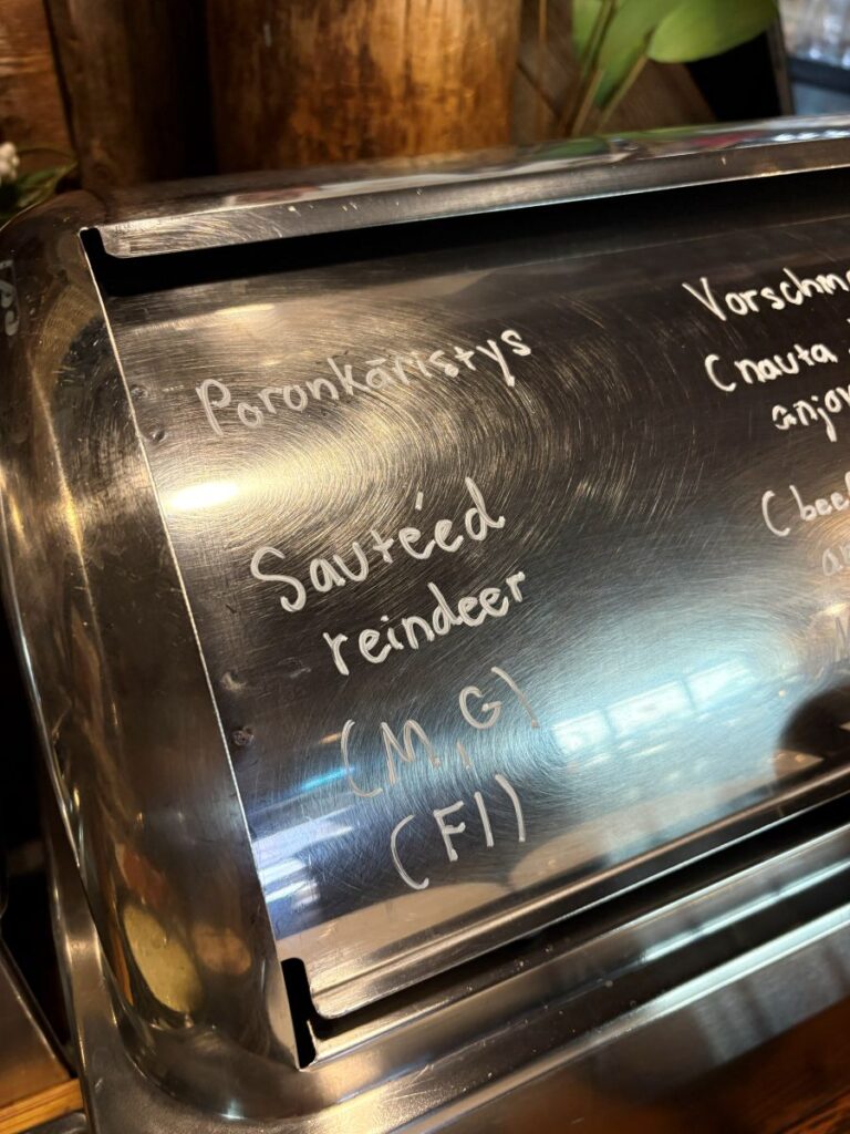 Reindeer meat